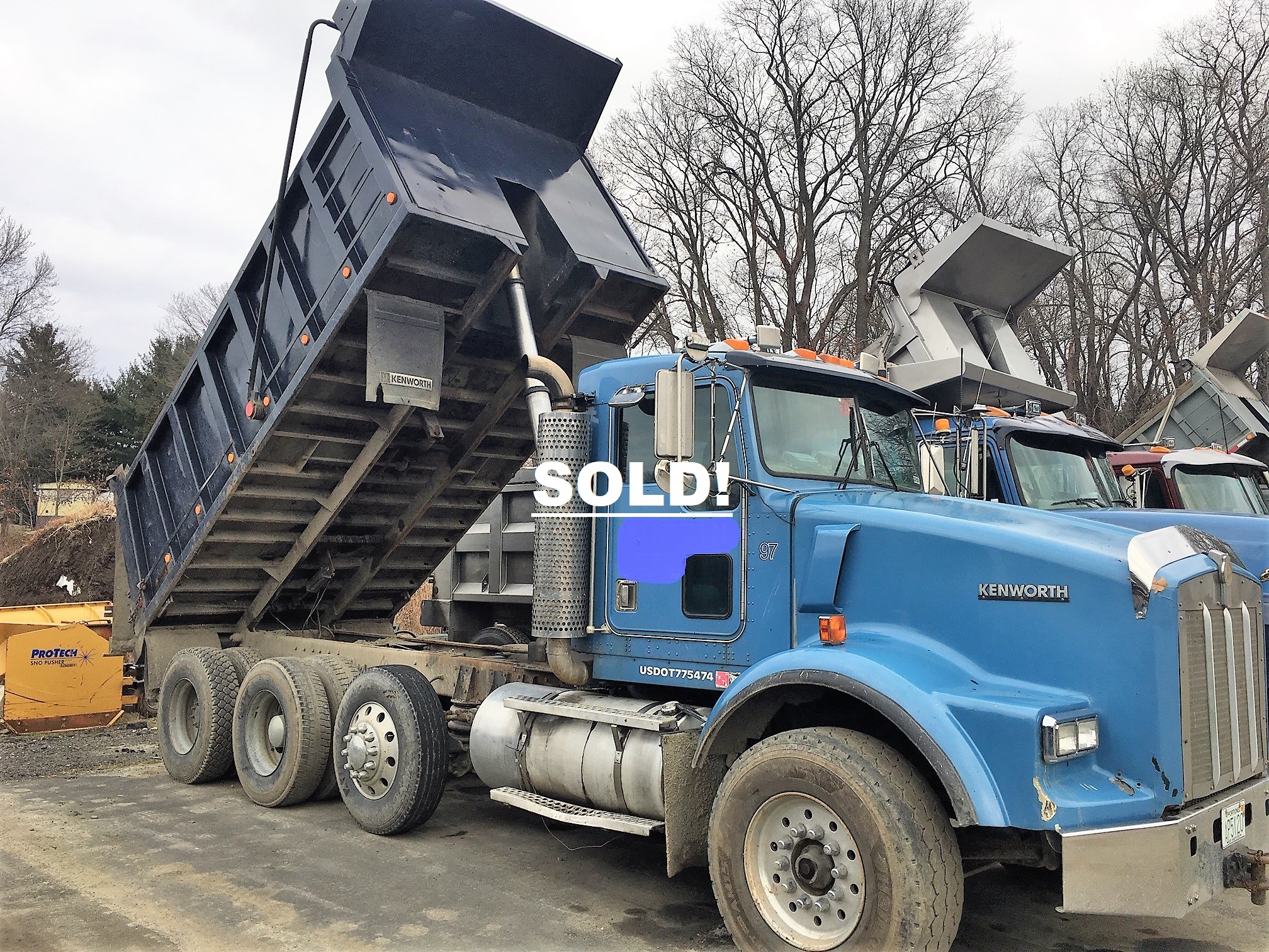 1997 Kenworth Dump Truck for sale