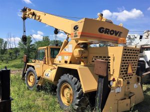 Grove 15 Ton Rough Terrain Crane For Sale