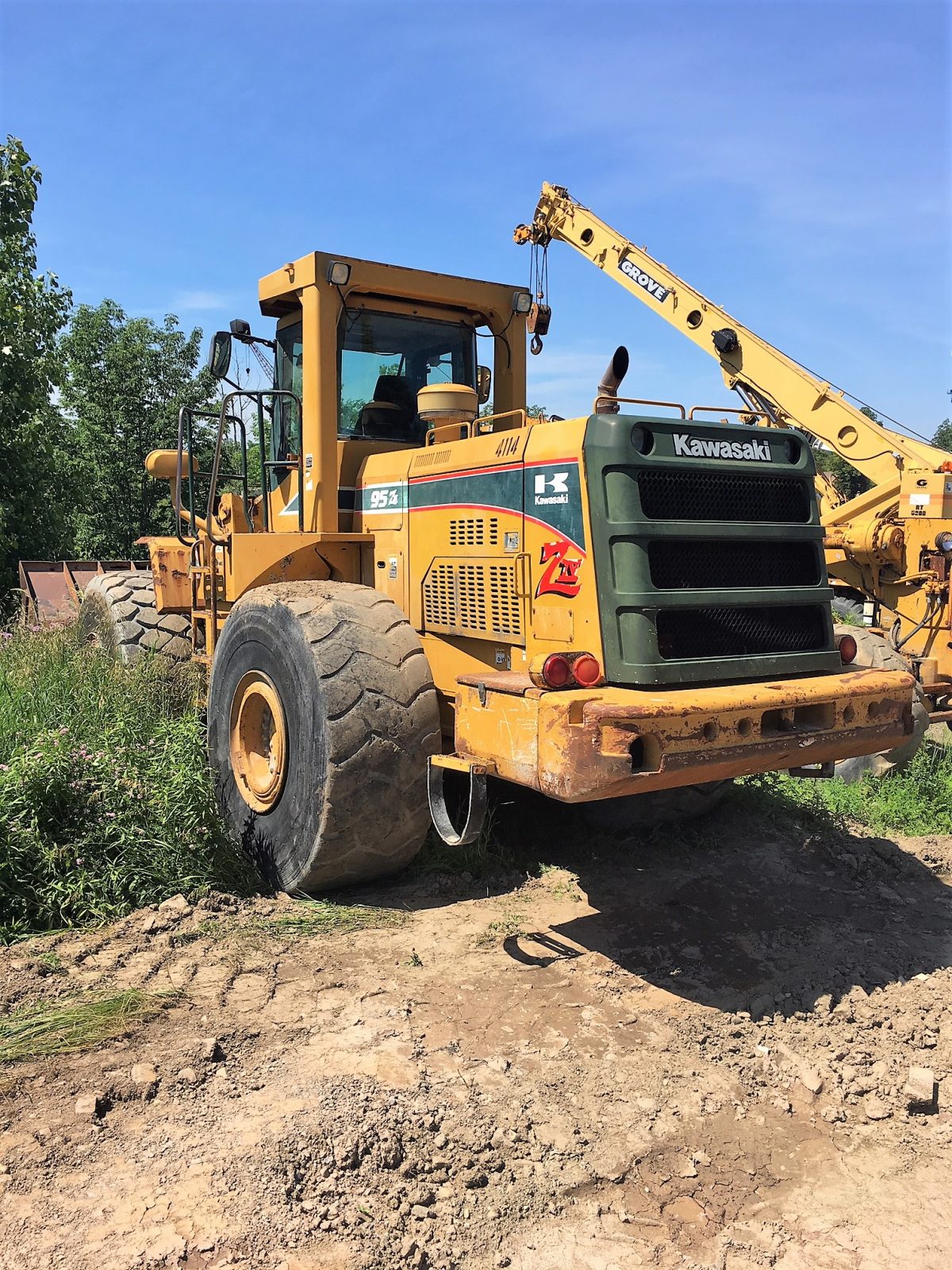 kawasaki articulating wheel loader for sale United Exchange USA