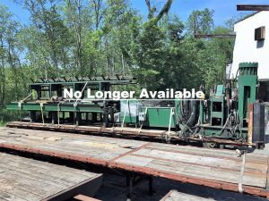 Angle Line flat bar punch and shear machine. Controlled Automation model ABL 100 Single shear punch. 100 - 110 ton punch capacity.  BAS 425 ton single cuts. 8" x 8" x 3/4" max angle bar and 12" x 1" max flat plate bar size. 40'end feed conveyor, pump and control board. Early 1990's model set up. Computer needs updating. offering as complete single shear and punch machine set up. Open to selling components separately.