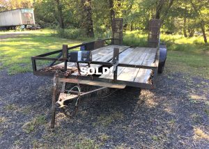 Landscape Trailer. Sold!