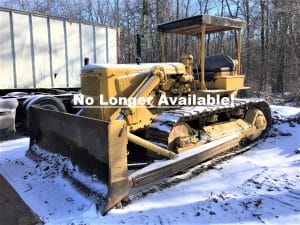 Caterpillar D6 Bulldozer. 1968 model D6 wide track fixed blade tractor dozer. Runs very well. New starter and batteries.