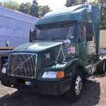 Volvo Semi Truck Tractor. 2000 year model with 900'000 miles. It has a Detroit Diesel S 60 engine with 430 horse power. The transmission is a Rockwell 10 speed. It has an engine break, power windows, power mirrors, Am/Fm/CD Radio, AC, Locking hubs and good tires.