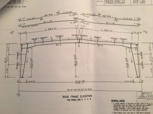 Steel Storage Building. Steel storage building Purchased new in 2004 and never erected. A 70' x 200' open span steel structure with (2) 12' x 14' door opening frames. Includes insulation and stamped engineered drawings for NY State code recommendations.