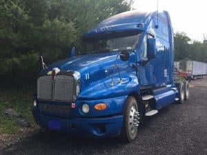 Kenworth T-2000 Semi Tractor. Year 2008 truck tractor with 700 k Miles on a Cummins ISX 400 ST 6 cylinder engine. It has a Fuller Eaton 13 speed transmission and DSP 40 rear axle and 3.55 rear axle ratio. The scale for the truck is 18'290 lbs and has a GVWR of 50'000 lbs. It has the aluminum wheels, engine break, cruse control, heated mirrors, locking hubs, JVC AM/FM/CD/MP3 stereo player, AC and newer batteries. 