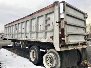 Cobra end dump trailer for sale.