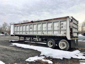 30 foot by 96 end dump trailer for sale.