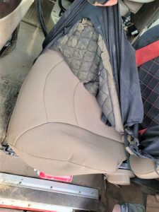 Eagle package interior.