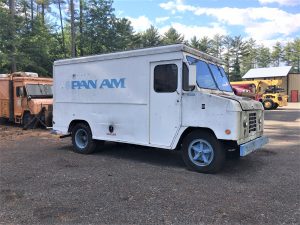 Used step van delivery truck for sale.