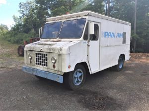 vintage bread delivery step van for sale.