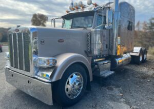 Peterbuilt 389 Conventional Semi tractor. Super clean 2012 model with a stock 389 ISX15 Cummins engine and currently at 771028 miles. The transmission is a Fuller 18 speed. It has 40K rears, a 3.36 rear axle ratio, 12K fronts and a 275 inch wheelbase with good deep tread tires all around. The sleeper is a 70" ultracab with platinum interior package, It has ample storage with a refrigerator and the Smartsound insulation package. Additional features are the fresh air cab and sleeper heat and AC system, high back leather driver and passenger air ride seating, leather steering wheel, superior sound system, engine break, cruise control and heated mirrors just to mention a few. For a complete list of features and additions please review the spreadsheets attached in photos. Backed by all maintenance and or upgrade documents.