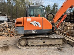 Mini excavator for sale.
