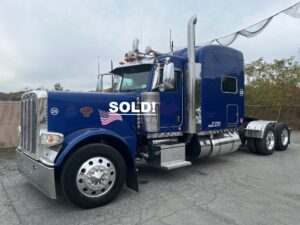 Peterbuilt 389 Semi Tractor. 2014 model semi tractor truck. Cummins ISX15 389 engine with 650k miles. Eaton Fuller 18 speed transmission. 12k front axle, 40K rear axles, 3.36 rear axle ratio and a 280 inch wheelbase. 70 inch ultracab sleeper with prestige interior package. Fully serviced and detailed inside and out.