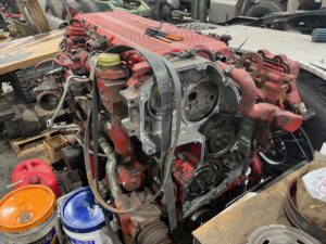 Cummins truck motor.