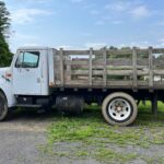 used 1990 International flatbed work truck for sale.