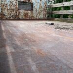 used 1990 International flatbed work truck for sale.