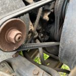 used 1990 International flatbed work truck for sale.