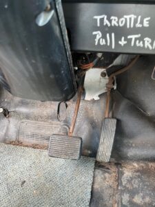 International flatbed work truck for sale.
