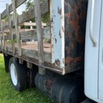 International flatbed work truck for sale.