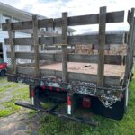International flatbed work truck for sale.