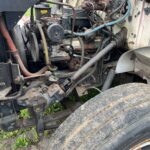 1990 International flatbed work truck for sale.