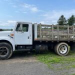 1990 International flatbed work truck for sale.