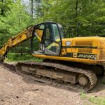 JCB excavator for sale.