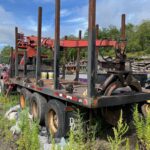 1997 Ford L9000 Tri-Axle Log Truck for sale Catskill NY.