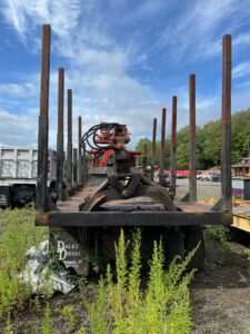 1997 Ford L9000 Tri-Axle Log Truck for sale Catskill NY.