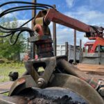 1997 Ford L9000 Tri-Axle Log Truck for sale Catskill NY.