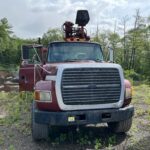 For Sale: 97 Ford L9000 Tri-Axle Log Truck. with a Serco 8000 Loader and Prentice grapple.