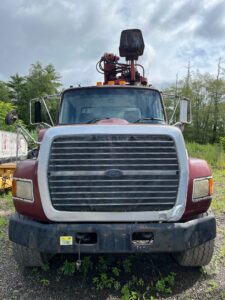 1997 Ford L9000 Tri-Axle Log Truck for sale Catskill NY.