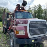 1997 Ford L9000 Tri-Axle Log Truck for sale Catskill NY.