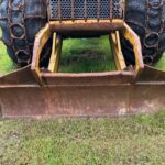 John Deere 640D Log Skidder: 1987 JD 640d cable log skidder with a John Deere 6-414t engine re-sleeved in the early 2000s. It has 28,632 total hours on the machine. The transmission is a power shift with 8 forward and 4 reverse gears. It has articulated frame steering. The foot brake is a week and may need attention. The hand brake works fine. The John Deere 640d logging skidder is chained up! It has an operating weight of 20,180 lbs, a wheelbase of 113 inches, and a 19.2-inch clearance.