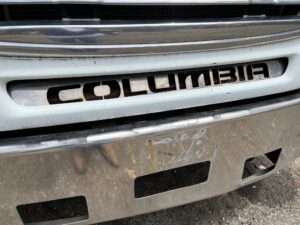 87 Freightliner Columbia Semi Truck.