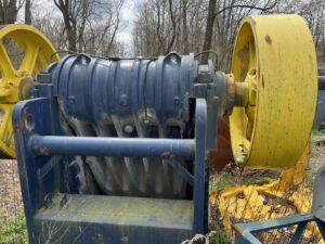 rebuilt pioneer jaw crusher 42 x 24 feed opening. New cheek plates and dies.