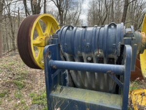 rebuilt pioneer jaw crusher 42 x 24 feed opening. New cheek plates and dies.