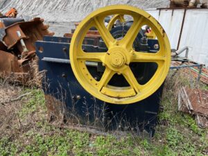 rebuilt pioneer jaw crusher 42 x 24 feed opening. New cheek plates and dies.
