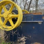 rebuilt pioneer jaw crusher 42 x 24 feed opening. New cheek plates and dies.