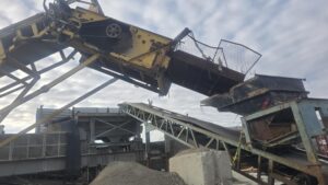 Stone and Rock crushing equipment for sale. Great running equipment, turn-key operation.
