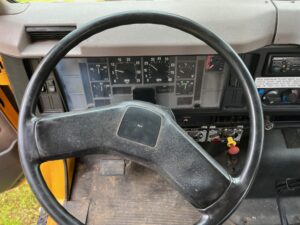 Used 2000 International bucket truck for sale.