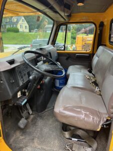 Used 2000 International bucket truck for sale.
