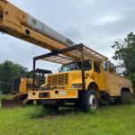 Used 2000 International bucket truck for sale.