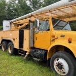 Available to purchase. 2000 International bucket truck. Only 44K miles
