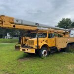 2000 International forestry bucket truck for sale.