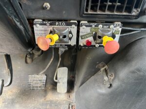 2000 International forestry bucket truck for sale.
