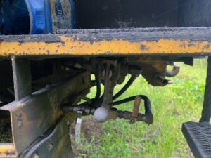 2000 International forestry bucket truck for sale.