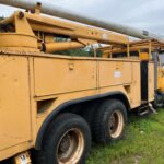 2000 International 4900 bucket truck for sale.