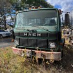 Used Mack Renault cab & chassis truck with a 6 cylinder turbo Mack diesel engine and a 5 speed transmission for sale.
