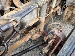 For Sale, Mack renault truck. Steel flatbed delivery truck. turbo 6 cyl engine.